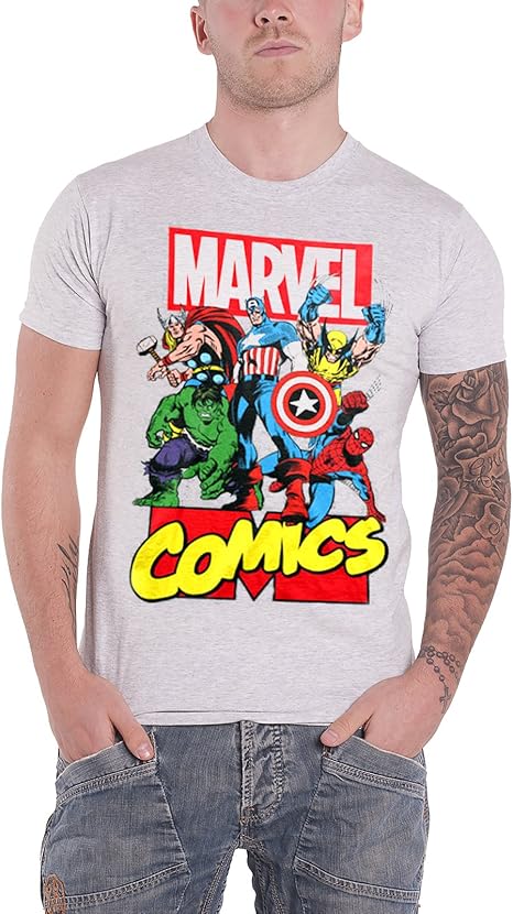 maglie supereroi marvel