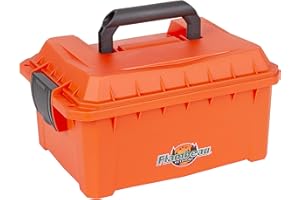 FLAMBEAU INC. Flambeau Outdoors 7415DM Marine Dry Box, 11" Low Profile, Orange