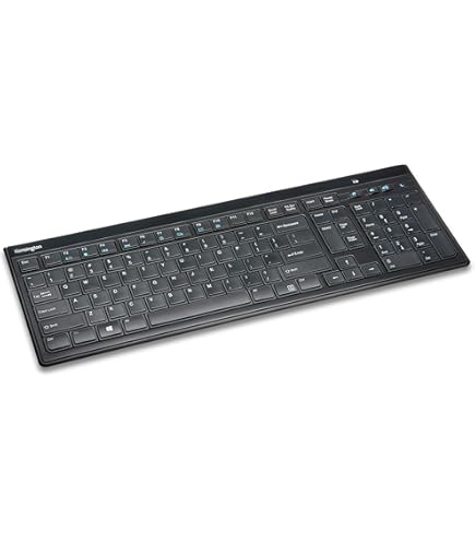 Amazon.com: Kensington Slim Type Wired Keyboard (K72357USA),Black