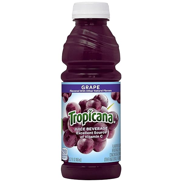 TROPICANA JUICE DRINK, GRAPE, 182.4 FL OZ (PACK...