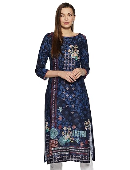 Women's Cotton Straight Kurta