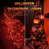 Dalugo Orange Halloween Lights 3M 30 LED IP65 Battery Powered with Timer view 5