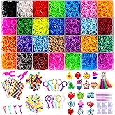YITOHOP 12080+ Loom Bands Kit, Rubber Bands for Bracelet Making Kit, DIY Art Craft Loom Bracelet Kit,2026 Creativity Birthday Gift Ideal Christmas Gifts