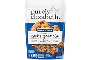 PURELY ELIZABETH. Purely Elizabeth Cookie Granola Choc Chip 11 OZ