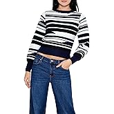 Forever 21 Womens Abstract Striped Sweater
