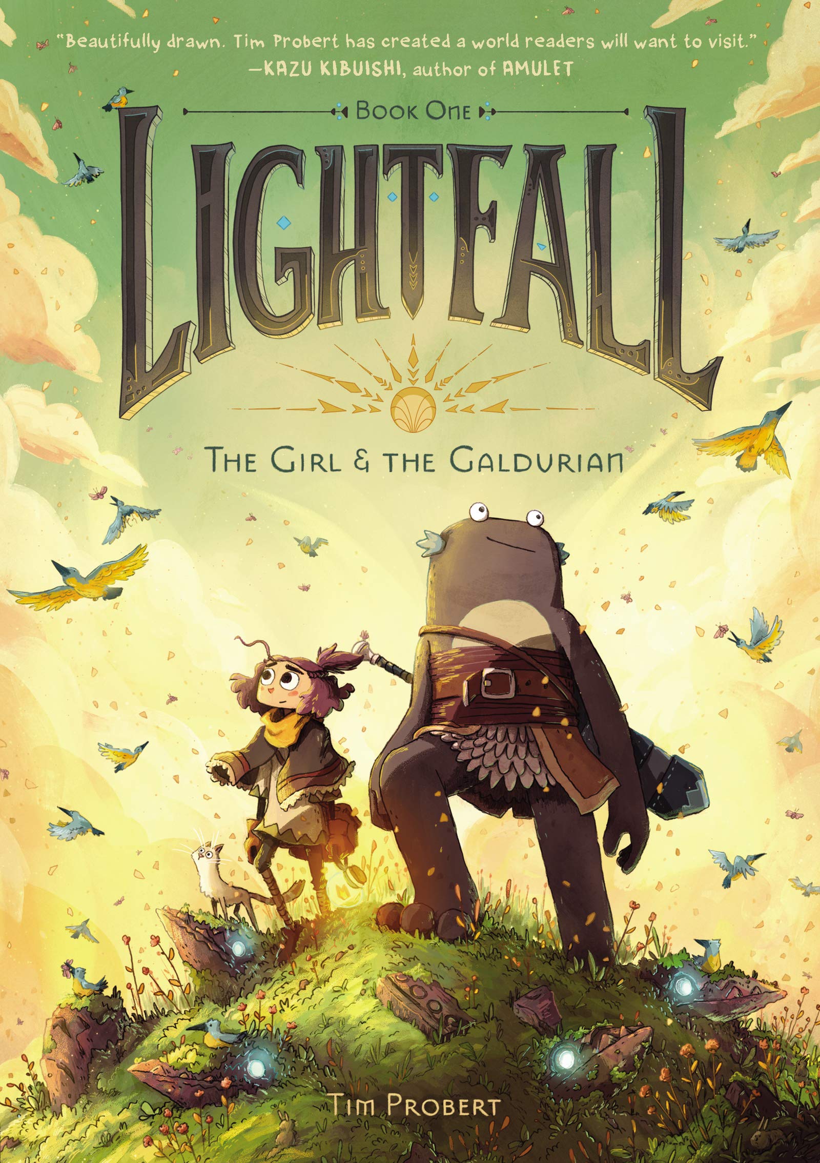 Lightfall: The Girl & the Galdurian: A Graphic Novel (Lightfall, 1)