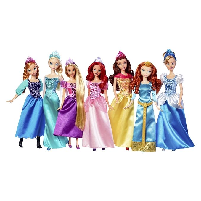 Mattel Disney Princess Ultimate Collection 7Pack 2015 Amazon.co.uk