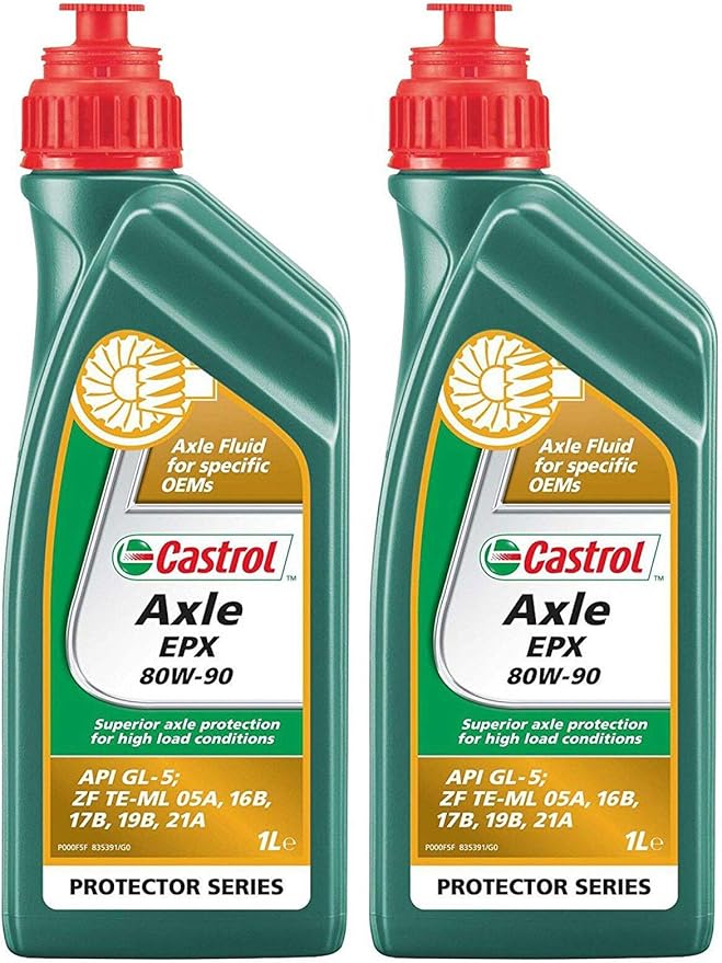 Castrol Axle EPX 80W-90 GL5 Mineral Axle Gear Oil, 2 Litres: Amazon.co ...