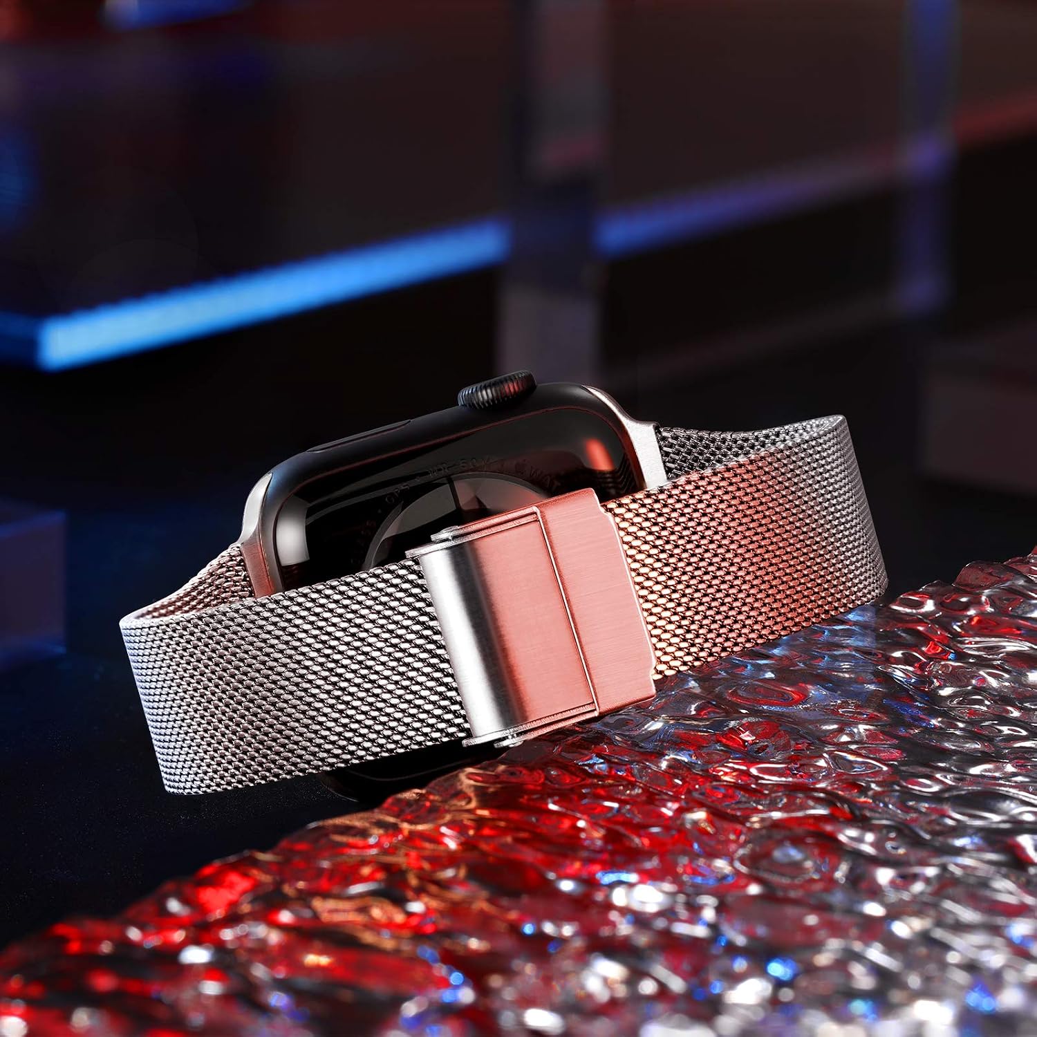 Ouwegaga Compatible With Apple Watch Strap 38mm 40mm 41mm 42mm 44mm 45mm 46mm 49mm - Image 3