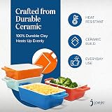 joeji's Kitchen Mini Baking Dishes Set of 4 325ml Rectangular Ceramic view 5