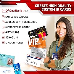 Cardholdir ID Easy Badges Solid 210 ID Badge