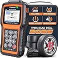 FOXWELL T2000 Pro TPMS Relearn Tool, TPMS Reset Tool, Activate/Relearn/Diagnostic All Sensors, Only Program FOXWELL T10 Sensors 315/433MHz, TPMS Tire Pressure Monitor System Tool