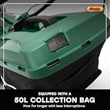 Webb Classic WEER40 Electric Rotary Lawnmower 40cm 5 Heights 50L Bag 1800W view 7
