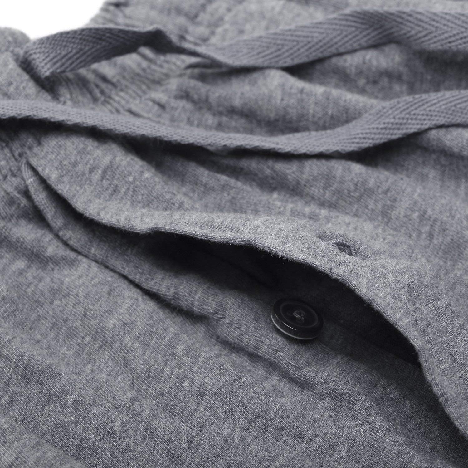 SGNOIEY Men's Pajamas Pants, 100% Knit Cotton Sleep Long Lounge Pants at  Men’s Clothing store