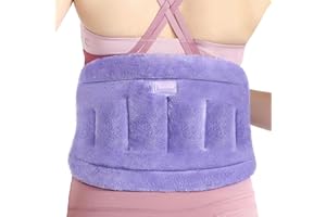 SuzziPad Microwave Heating Pad for Back Discomfort, Microwavable Heat Pads for Lumbar, Waist, Stomach, Neck Shoulder, Wrap wi