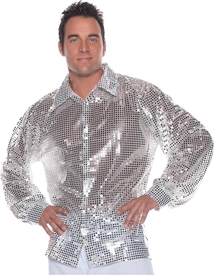 silver sequin disco dress