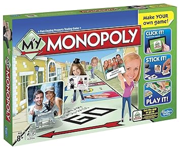Hasbro myMonopoly - russische Ausgabe in russischer Sprache und Schrift A8595