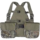 Hunting Vest Tactical Vest for Men and Women, Adjustable Hunting Backpack with Multi Pockets for Outdoor Activities