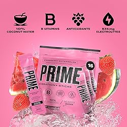 PRIME HYDRATION+ Sticks STRAWBERRY WATERMELON