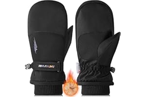 rivmount Kids Toddler 3M Winter Cold Weather Gloves Mittens Warm Thermal Waterproof Windproof Ski for Baby Boys Girls