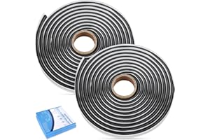 SKOUTAG Butyl Sealant Tape, 13Ft Headlight Sealant, Butyl Rubber Sealant for Automotive (Car, RV, Marine) for Installing Car Part, Windows, Doors and Windshield etc. - 2 Roll
