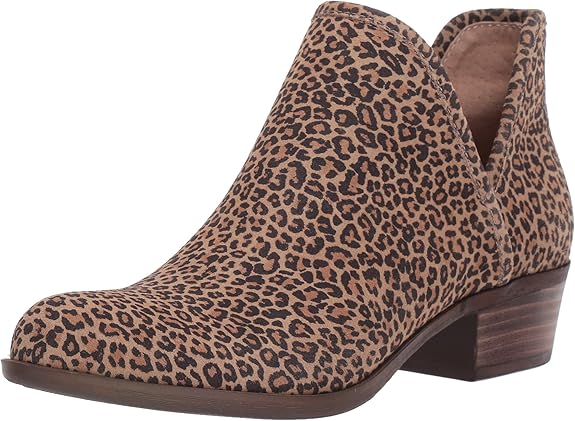 Lucky Brand Women's Bootie Ankle Boot, Eyelash, 8.5 M