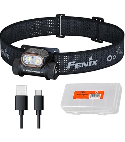 Amazon.com : Fenix HL45R 1000 Lumen Zoomable Headlamp, USB-C