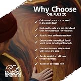 Rubio Monocoat Oil Plus 2C Pure 130 ml with Accelerator A+B Indoor Wood Finish view 3