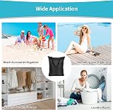OTraki 2 Pack Wet Dry Bag 40x50 cm Waterproof Nappy Bag Travel Organizer view 3