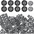 AIMATRIX 160 pcs Technical Parts Tank Large Track Wheels Medium Track Chain Motorcycle Tank Accessories Compatible with Mains