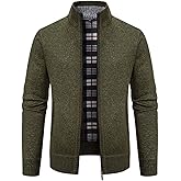 Mylldey Mens Sweater Cardigan Knitted Long Sleeve Men Sweaters Fall