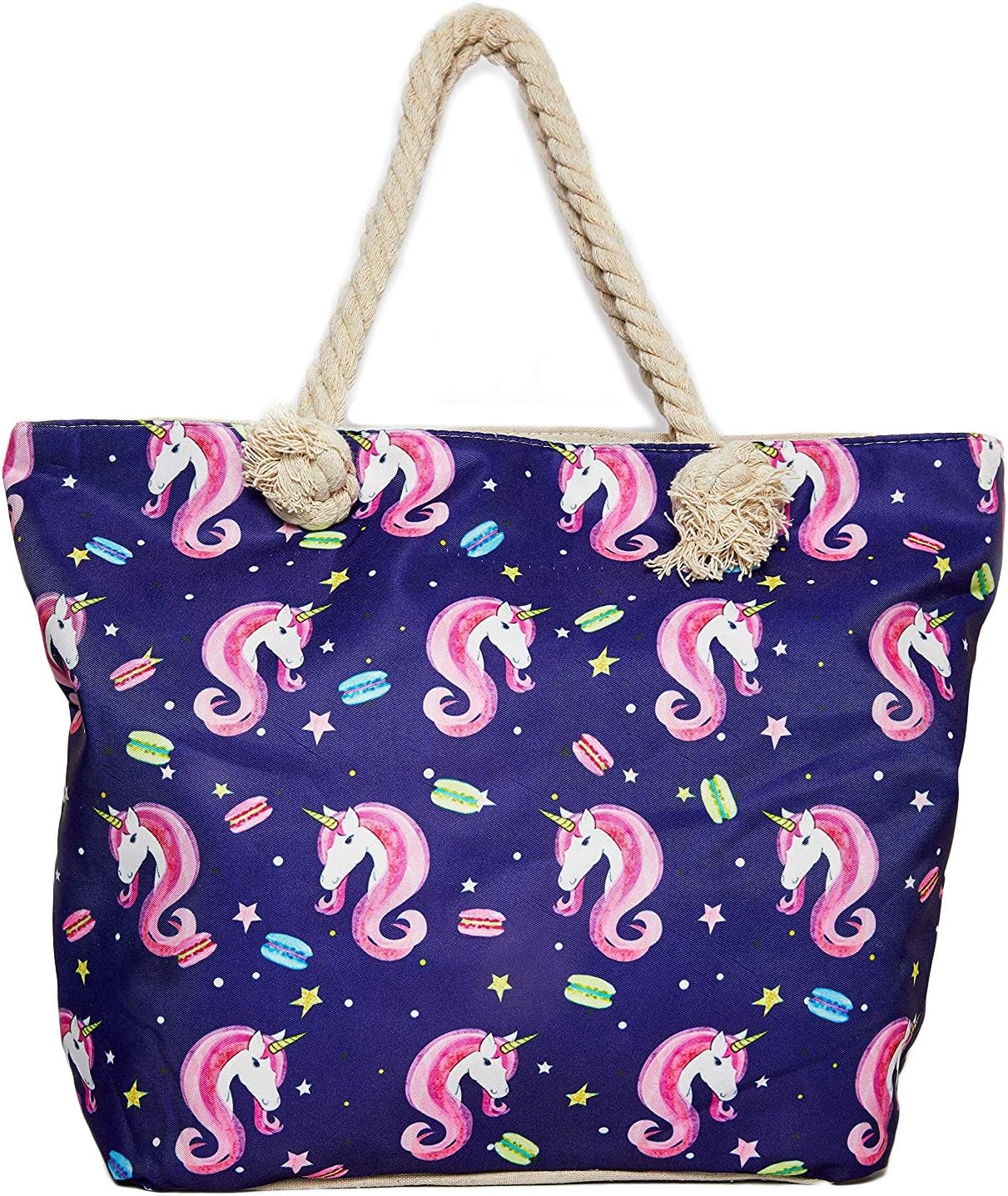 unicorn beach bag