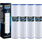 POOLPURE C-7482 Pool Filter Replaces Jandy CL580, CV580, PJAN145, Ultral-A10, Unicel C-7482, Filbur FC-0820, A0104100, R0357900, Filbur FC-6415, SD-01109, 145 sqft Filter Cartridge 4 Pack