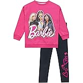 Barbie Sweatshirt And Leggings Set | Co Ord Set | Girls' Outfits & Clothing Sets | Official Merchandise