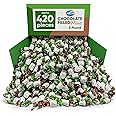 Arcor Mint Chocolate Candy Filled - Bulk Candy Individually Wrapped - 5 Pounds Approx 420 Pieces, Chocolate Candy Mints