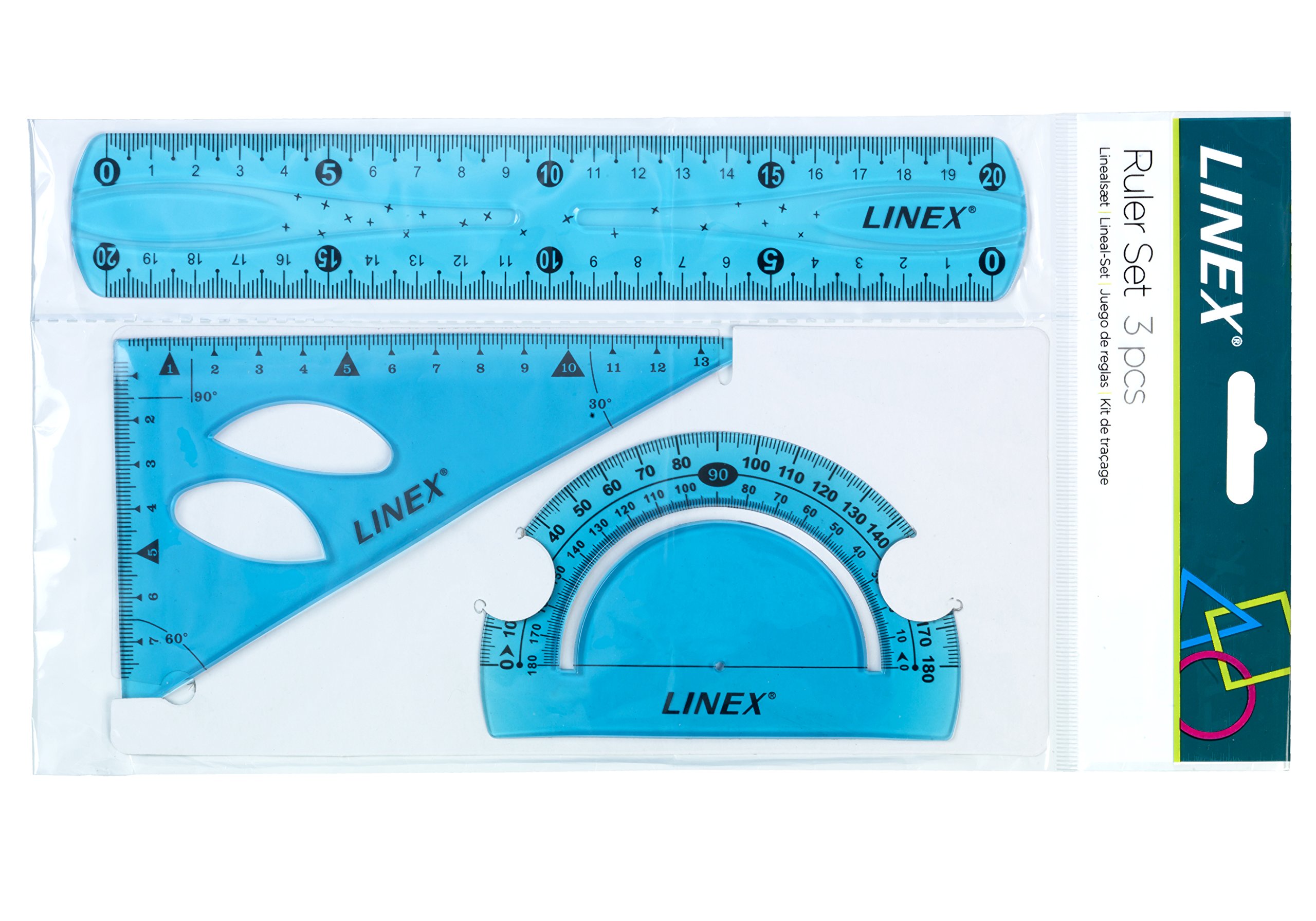 Linex Ruler Flex Set - Blue, OMS81967