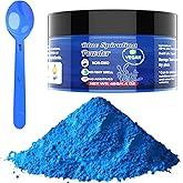 Blue Spirulina Powder - 40g Natural Blue Food Coloring, No Fishy Smell, 100% Vegan Phycocyanin Extract Spirulina Powder, Plant Based Food Dye for Cake Decorating, Smoothie, Baking, Drinks