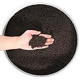 Black Lava Rocks Sand, Succulents and Cactus Black Sand, DIY Rocks Gravel for Bonsai, Fairy Gardening, Terrarium, Vases Fillers