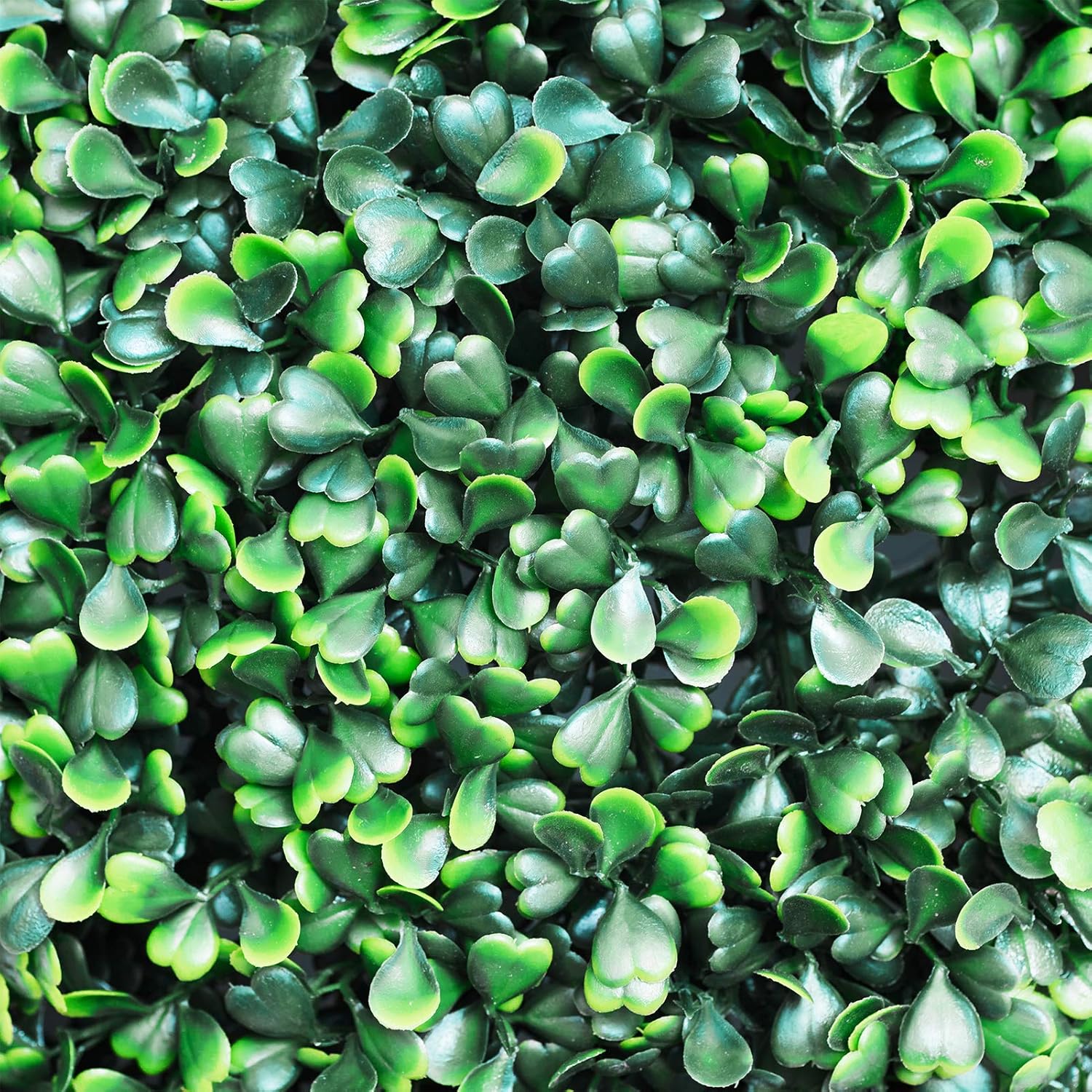 VegasDoggy 2 PCS 19.7 Inch Artificial Boxwood Balls Topiary - UV Protected 4 Layers Faux Plants Decorative Balls for Indoor, Outdoor, Garden, Wedding, Balcony, Backyard and Home Decor -