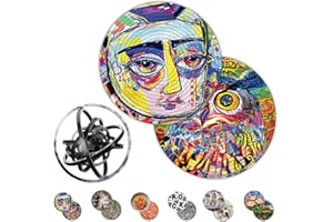 TCG TOYS Spin Flip Puzzle - Abstract - Spin it, Flip it, Solve it! for Those who Love Brain teasers! Adult Fidget Toy. Great Gift for Mom, Dad, Teens, Men and Women