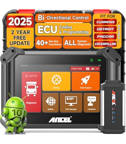 2024 Autel Maxisys MS908CV II Heavy Duty Truck Scanner With J2534 ECU Programming Diesel & Gasoline Scan Tool Upgraded Ver. Of MS908CV