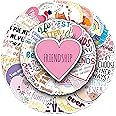 Friendship Stickers, 50PCs BFF Best Friend Forever Stickers, Vinyl Decals, Laptop Waterbottle Stickers, Christmas Stocking Stuffers, Gift Idea Stickers for Hydro Flask[Friend]