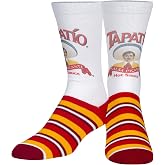 Cool Socks - Pantry &amp; Grocery Food Brand Novelty Crew Socks, Men &amp; Women | Officially Licensed. Soft Cotton Blend. Cushioned Stay-Up Fit. A fun gift for snack fans and food lovers.