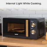 VonShef Fika 3-In-1 Microwave Kettle Toaster Set Black 1.7L 4-Slice view 8