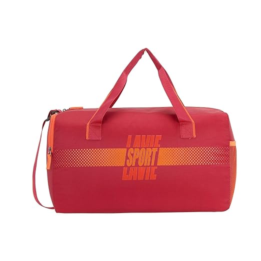 Buy Lavie Sport Polyester 45 cms Red Gym Bag (DGGE521041M2) at Amazon.in