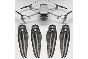 Master Airscrew Stealth Carbon-Fiber Reinforced Propellers for DJI Mavic 3 & Mavic 3 Pro/Cine/Enterprise/Classic/3T/3M - 4 pcs