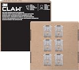 3M CLAW Plasterboard Picture Hanger 6 Hooks Holds 20 kg No Tools Needed view 2