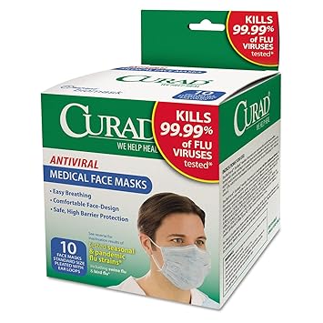 Download Buy Curad Universal Surgical Facemasks 10ct Online At Low Prices In India Amazon In PSD Mockup Templates
