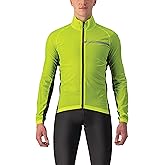 CASTELLI Men's Squadra Stretch Jacket, Windproof Zip Up Shell for Road Cycling