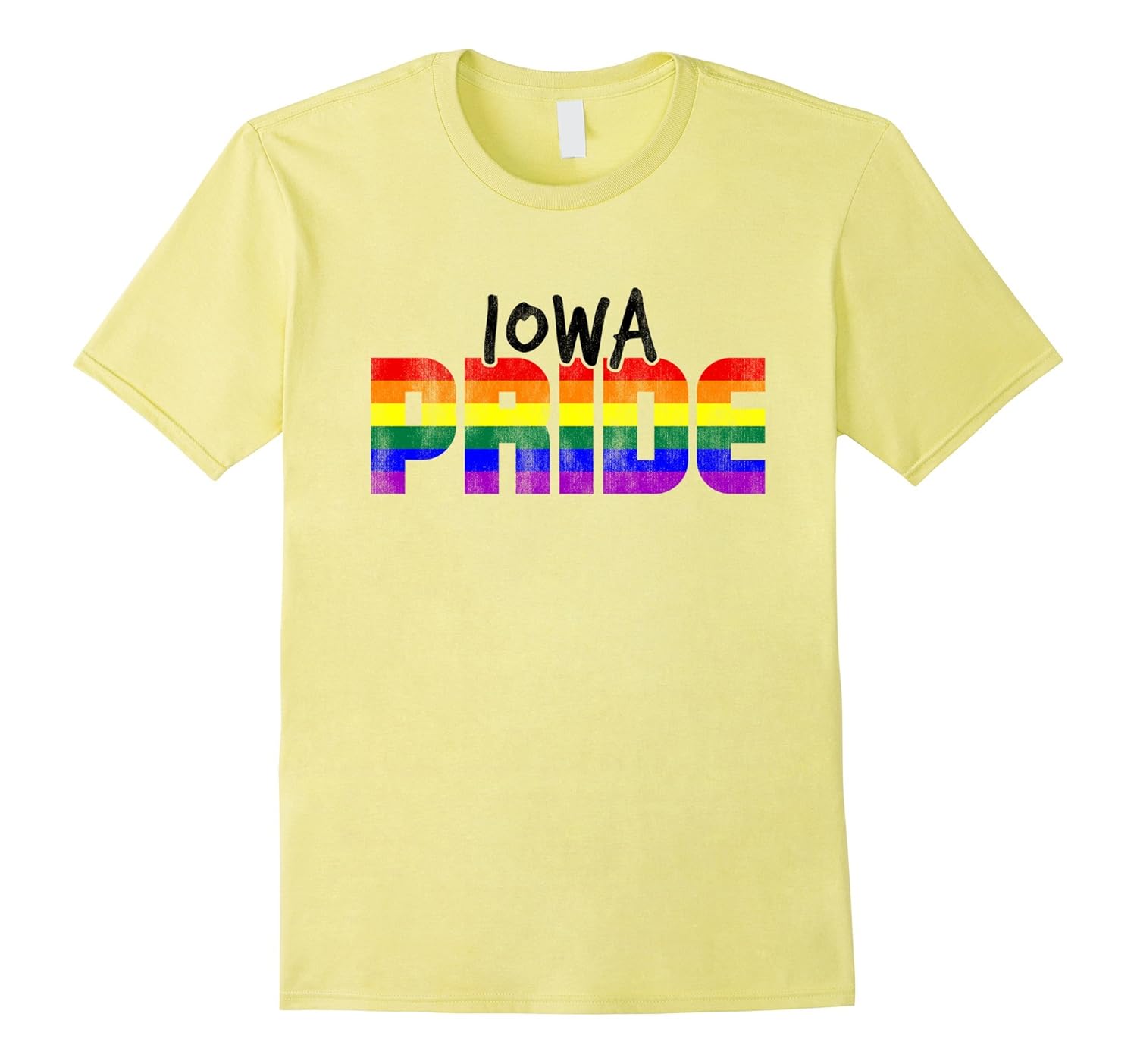 Iowa Pride LGBT Flag TShirt4LVS